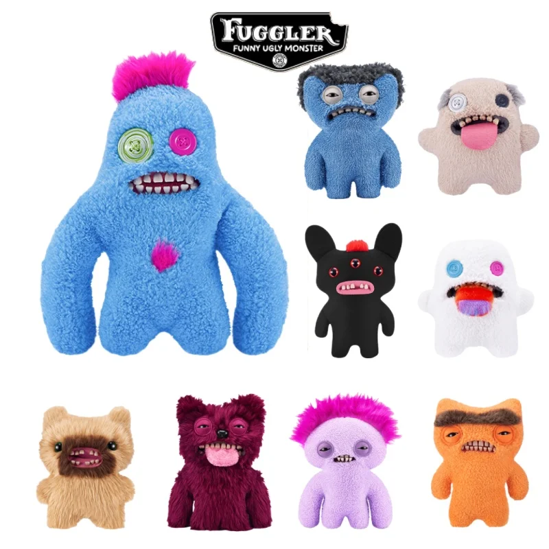 

Оригинальный Fuggler Funny Ugly Monster Hairy Fuggs Series, плюшевые куклы Ugly And Funny Hoax Tooth Doll, коллекция игрушек, подарок