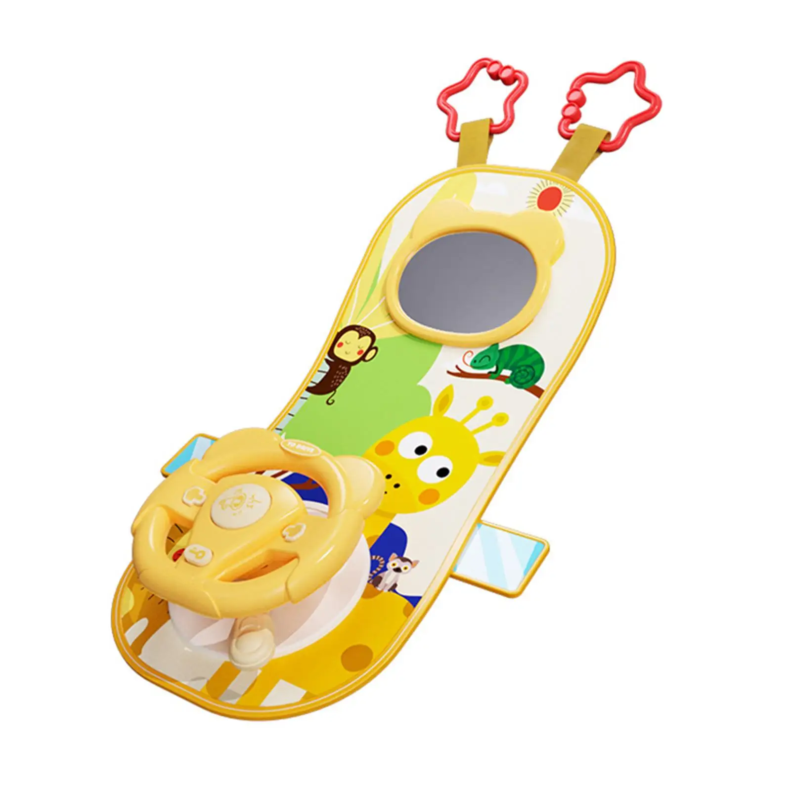 ألعاب سيارات مع مرآة، لعبة سيارة محاكاة عجلة القيادة مع مرآة، موسيقى #4