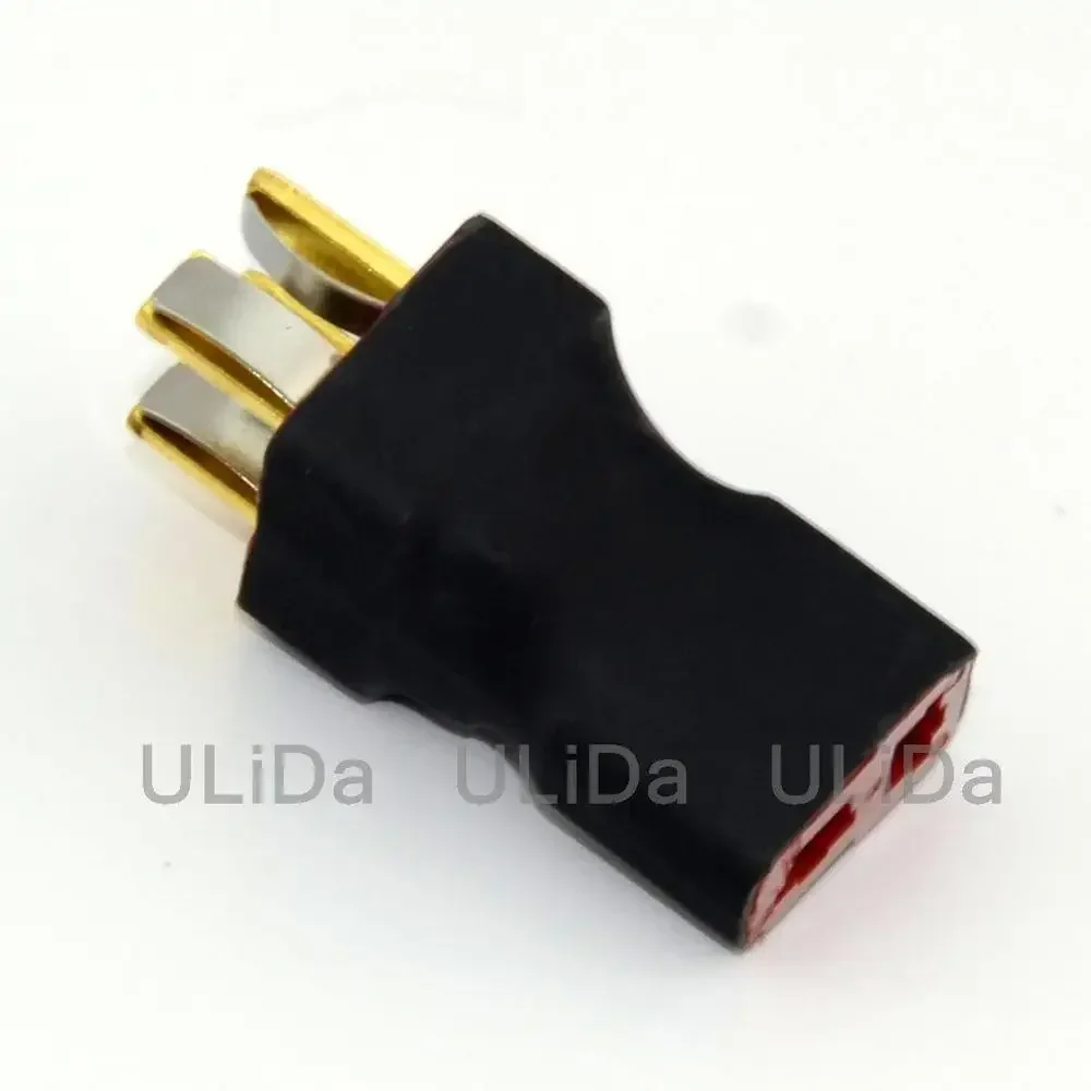 No Wire Deans Style T Plug Parallel RC Battery ESC Connector Adapter 1F2M