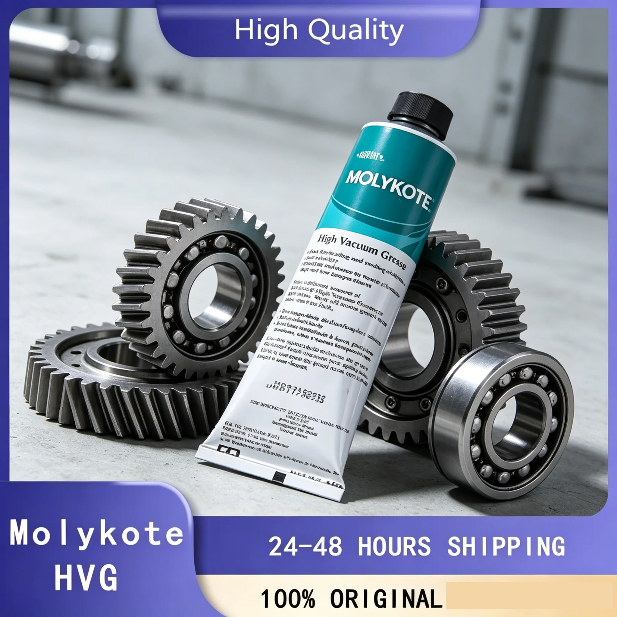 Graxa de Silicone Molykote HVG para Alto Vácuo, Graxa de Vedação Multiuso para O-Ring e Válvula, 150G
