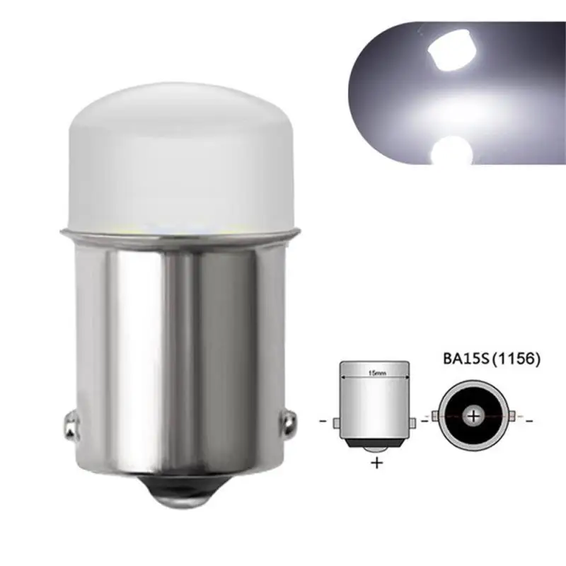 1~10PCS Led 1157 High Bright Car Light BAY15D 1156 P21W Ba15S Bulb SMD Auto Universal Reverse Turn Signal Lamp Brake White