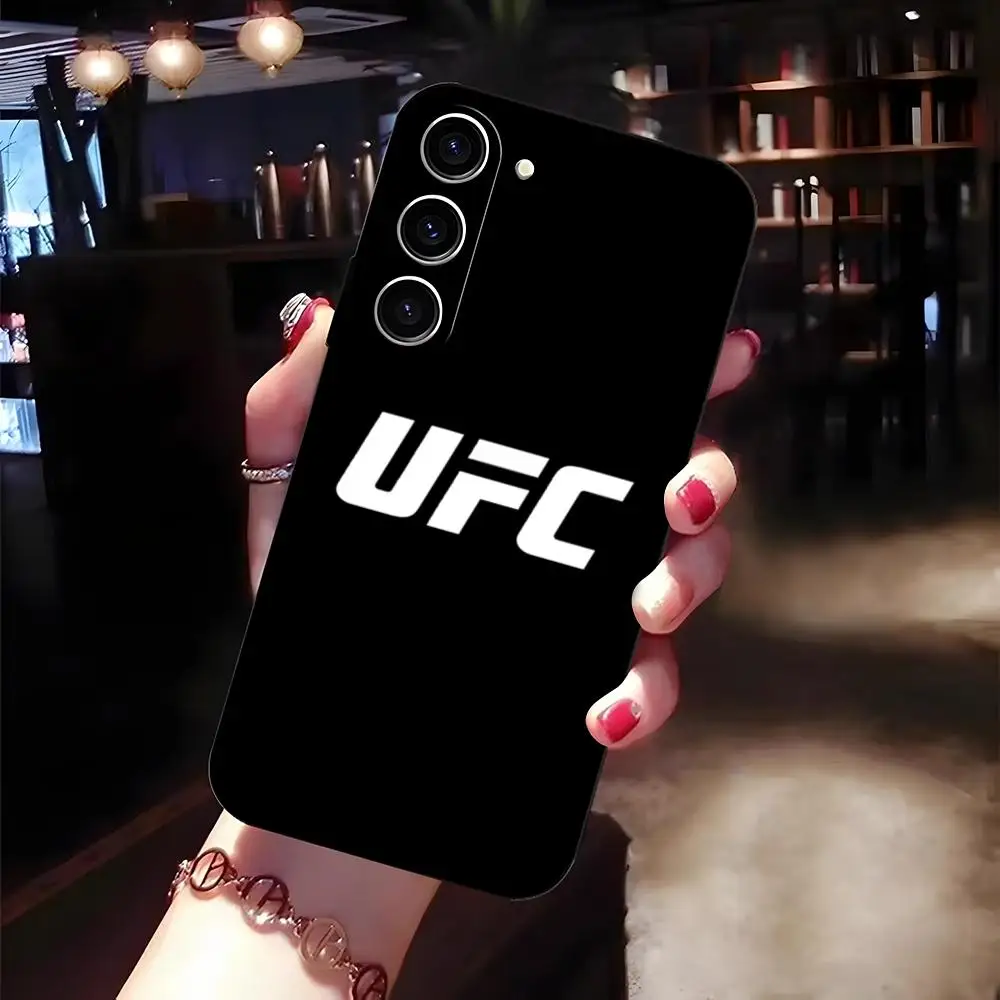 UFC Logo Phone Case For Samsung S26 S25 Edge S24 S23 S22 Ultra Plus Fe A57 A37 A17 A56 5G Silicon Cover