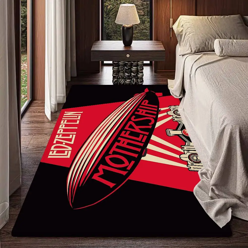 Classic Rock Band L-Led Z-Zeppelin Kitchen Mat Cheaper Anti-slip Modern Living Room Balcony Printed Modern Home Decor
