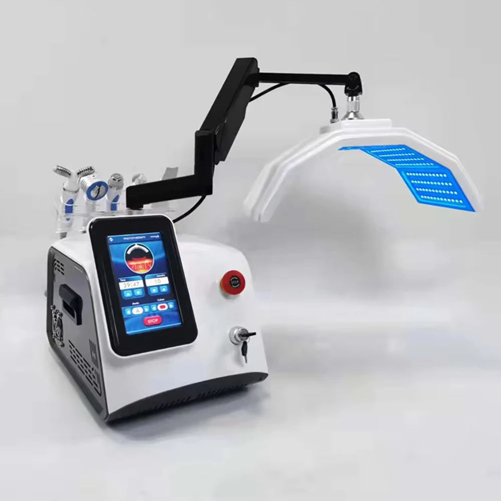 

Professional 6-in-1 LED Facial Machine 273 Lamps Multi-Color Photonic Therapy For Blemish Reduction & Skin Revitalization