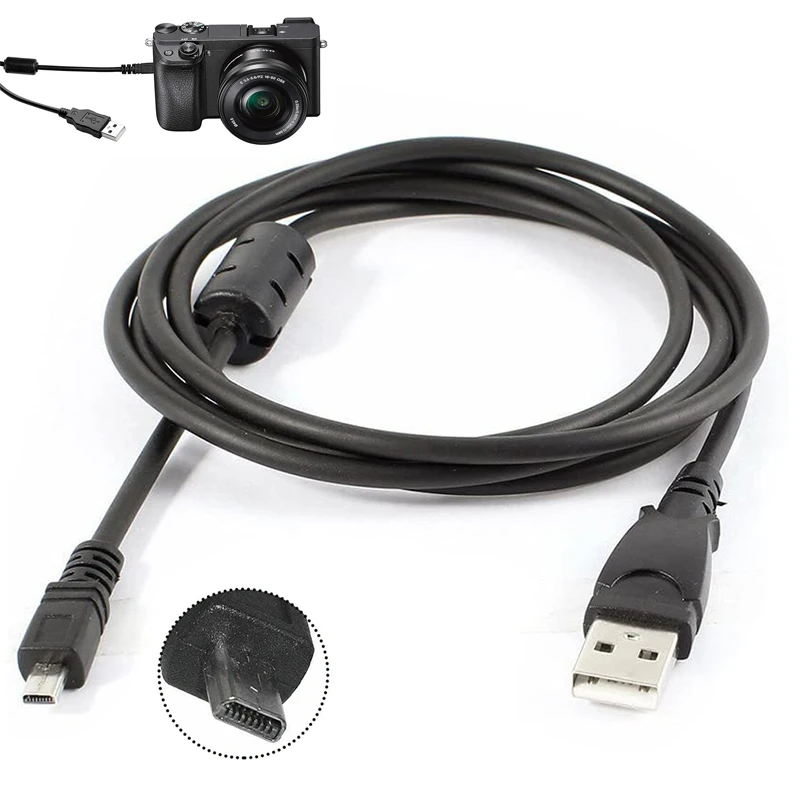 

KUTOU USB Data Cable UC-E17 E16 E6 E23 for Nikon 1 S1 V1 D3200 D3300 D5000 D5100 D5200 D5300 D5500 D7100 D7200 D750 Df Camera