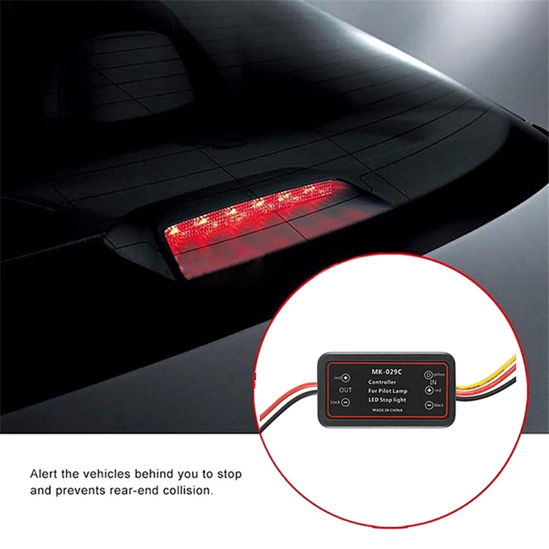 1Pcs Flash Universal Strobe Controller Flasher Module for LED Brake Stop Light Lamp