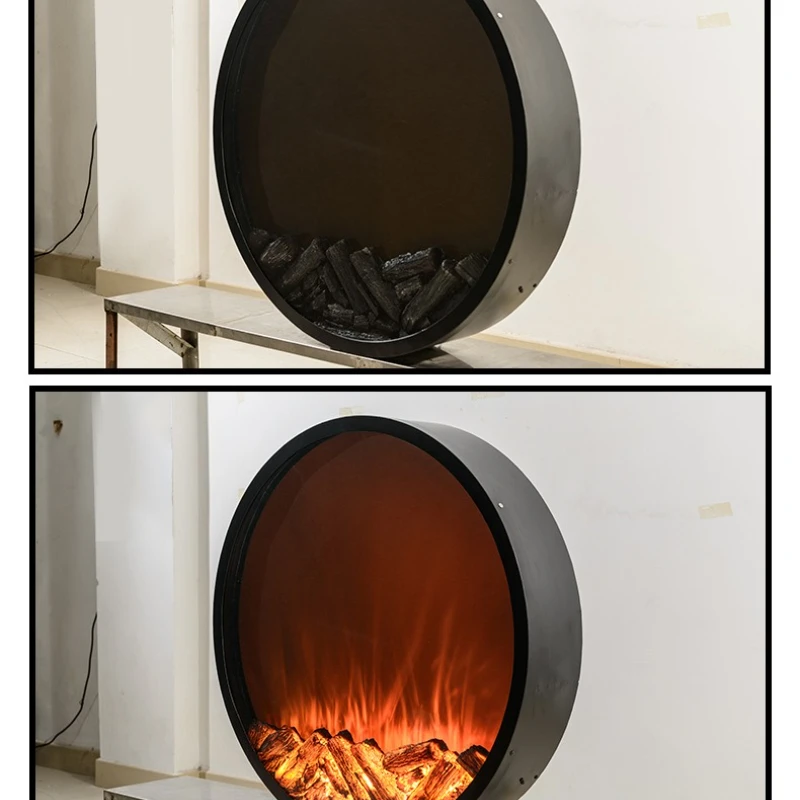 Cheminée de simulation Cheminée électrique, cheminée décorative KTV