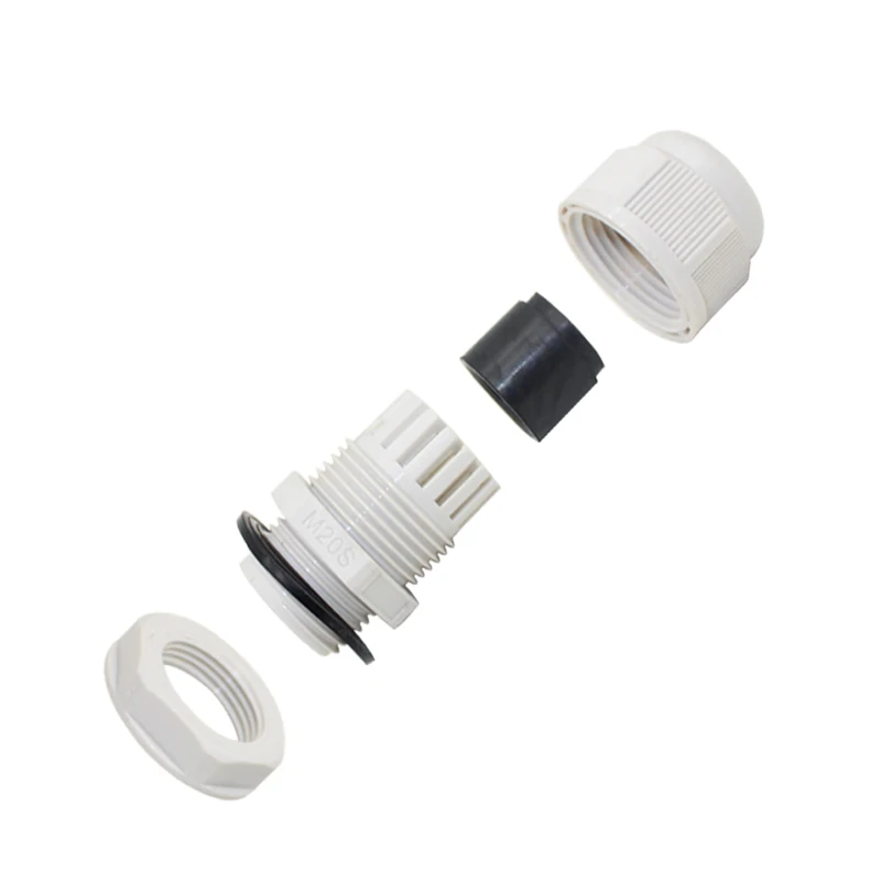 10pcs PG9 Cable Glands Waterproof PG7 PG11 PG13.5 PG16 PG21 IP68 Cord Grips Entry Sealing Nut Connector for Electric Wires M16