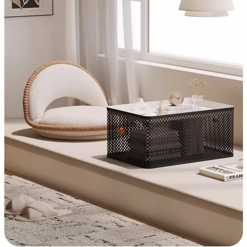 Bay Window Table Modern Luxury Japanese Tatami Tea Table Low Floor-Level Coffee Table Ottoman Tray