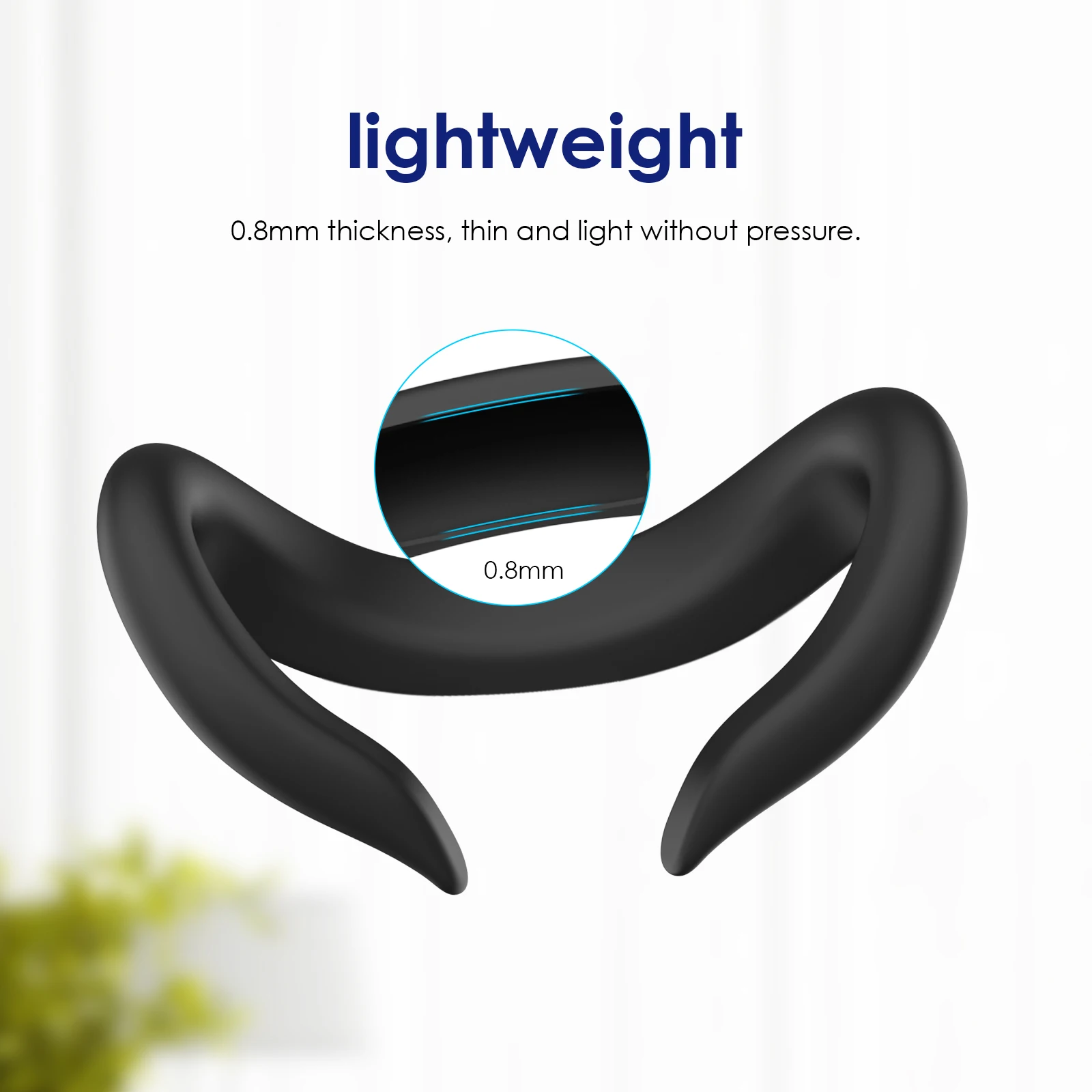 Sweatproof Silicone Mask VR Dustproof Replaceable Mask Protective Cover For Quest 3 Accessories