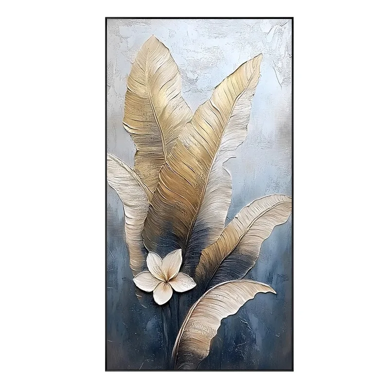 

Pure hand-painted, oil painting, high-end, living room, entrance, modern, simple