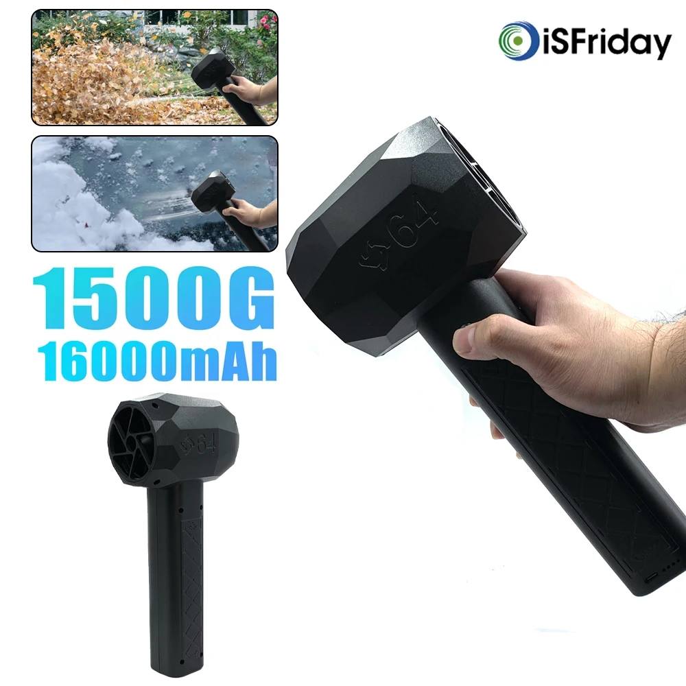 

X64 Blower Jetdry Turbo Jet Fan Air Blower Mini X64PRO 64mm Duct Fan Turbofan Car Wash Cleaner Brushless Motor SOS Ambient Light