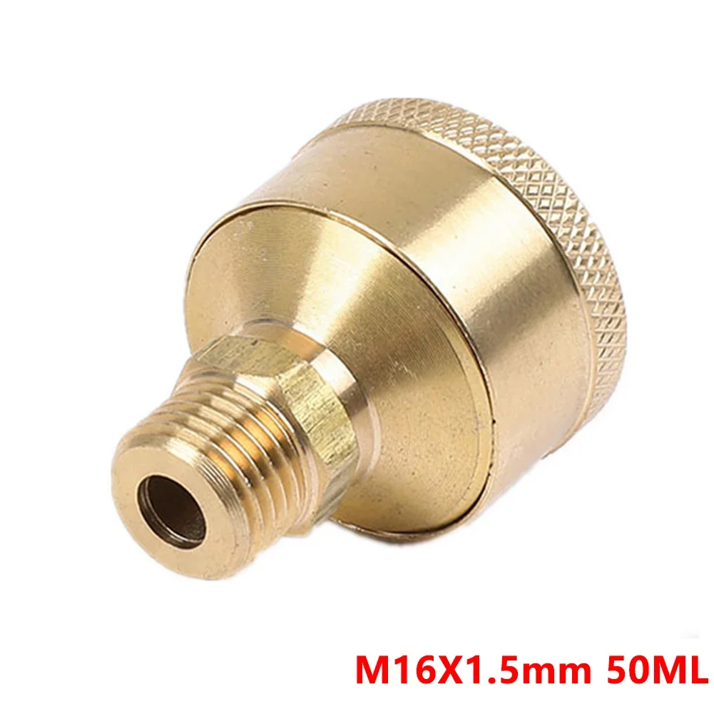 Produktbild von Messing-Fettbecher-Öler M10x1 – 6 Ml, Schraubölkappe, Für Hit-and-Miss-Motoren, Traktoren, Dreh- & Fräsmaschinen, Langlebige Messingausführung