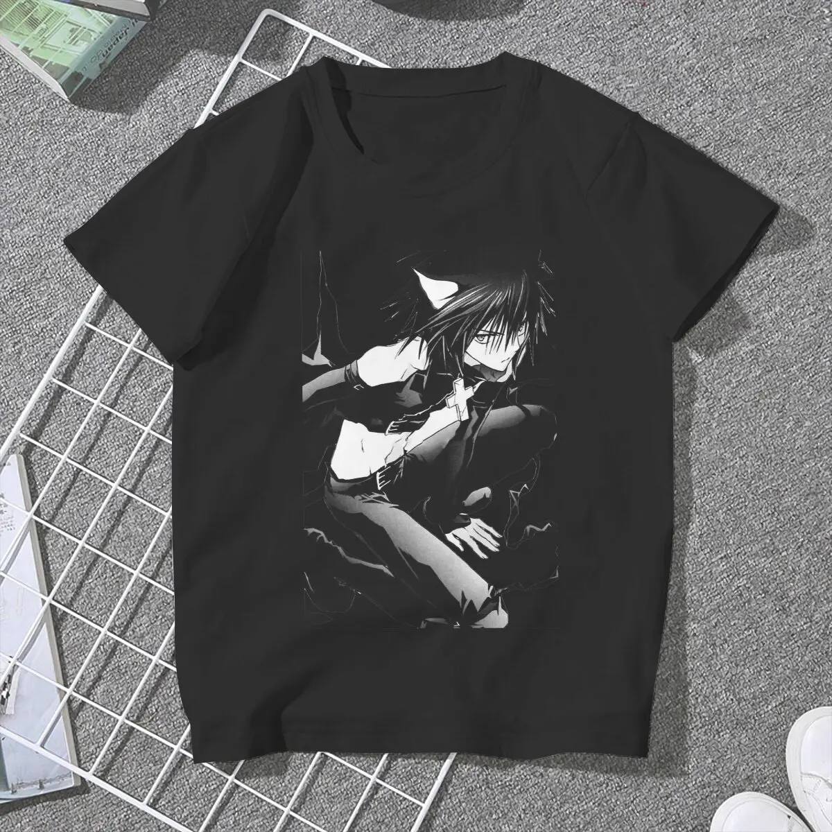 Ikuto Manga Female Shirts Shugo Chara Oversized Vintage Women Clothing Harajuku Casual Feminine Blusas