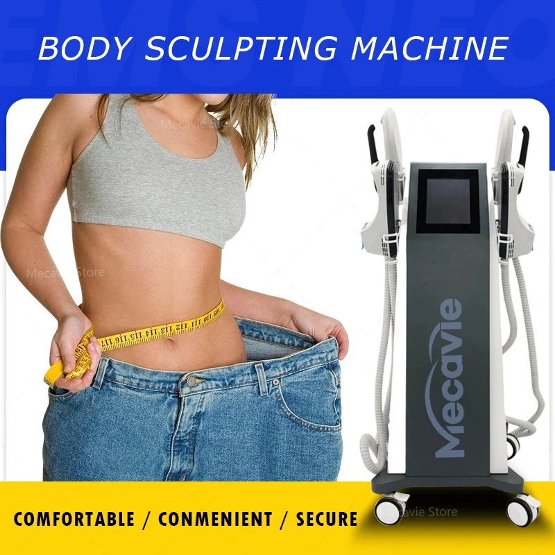 MECAVIE 2026 EMS 6500W Body Shaping Apparatus Electric Stim Fat Elimination Muscle Toning for Health Fitness Beauty Muslim