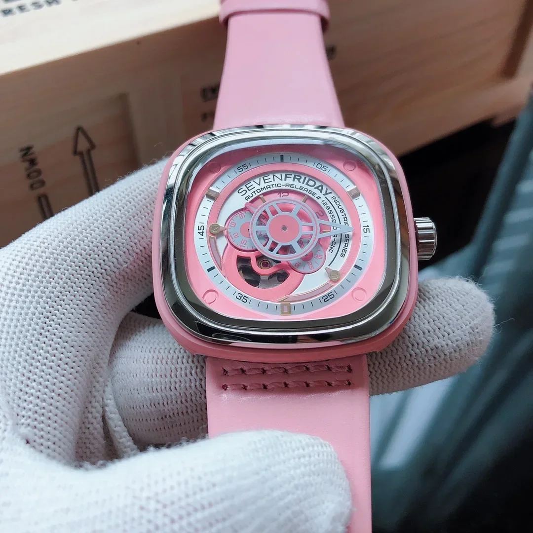 New SEVENFRIDAY P series watch P1/02 fully automatic mechanical watch luxury fashion sevenfridays luxury brand fashion classic