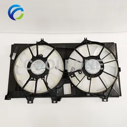 Cooling Radiator Electric Fan for TOYOTA CAMRY VENZA 2010- 16363-0V020 16711-AD010 163630V010 163610H280 163610H240 163610P150