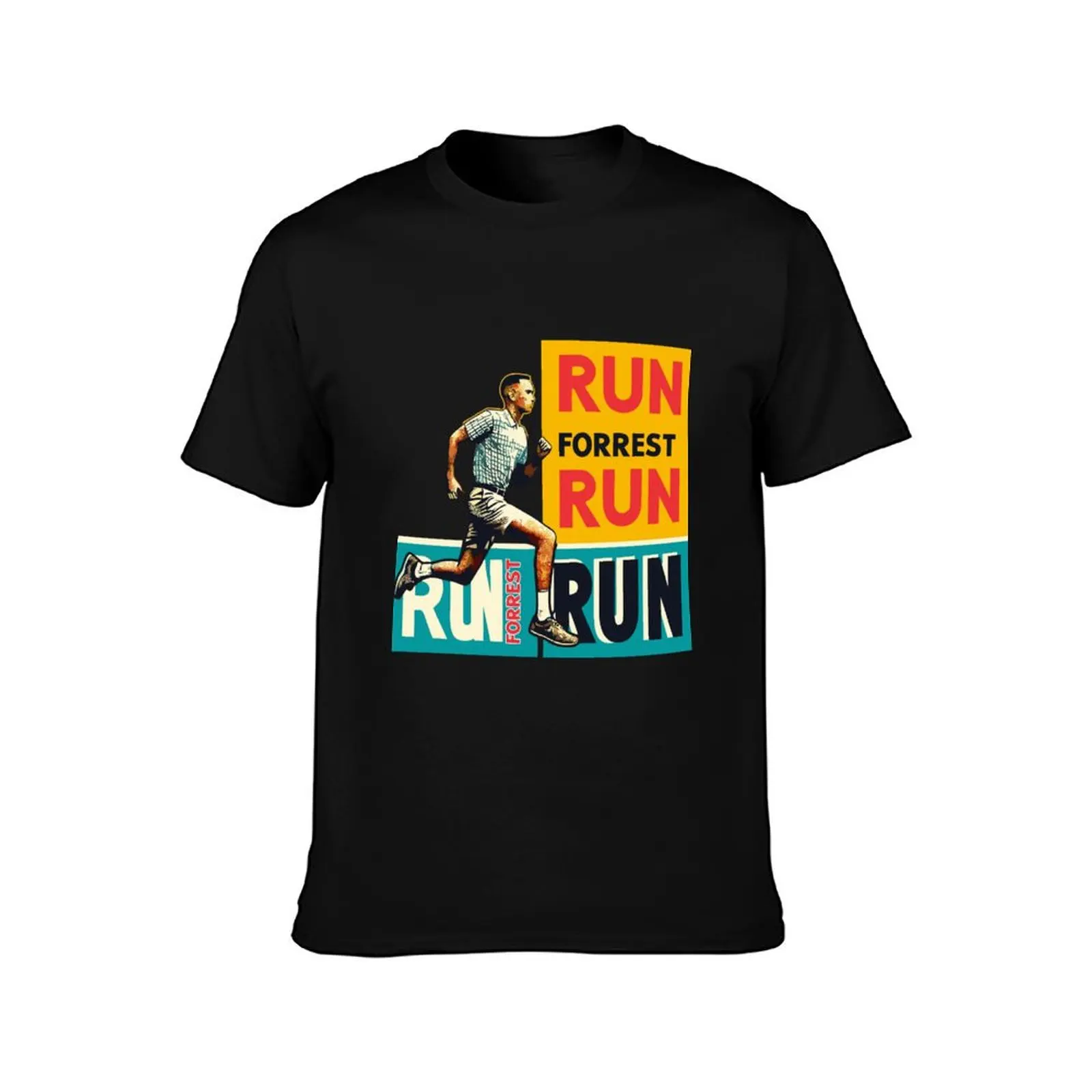 Run Forrest, run now T-Shirt Moisture Wicking Quick Dry Tee T-Shirt