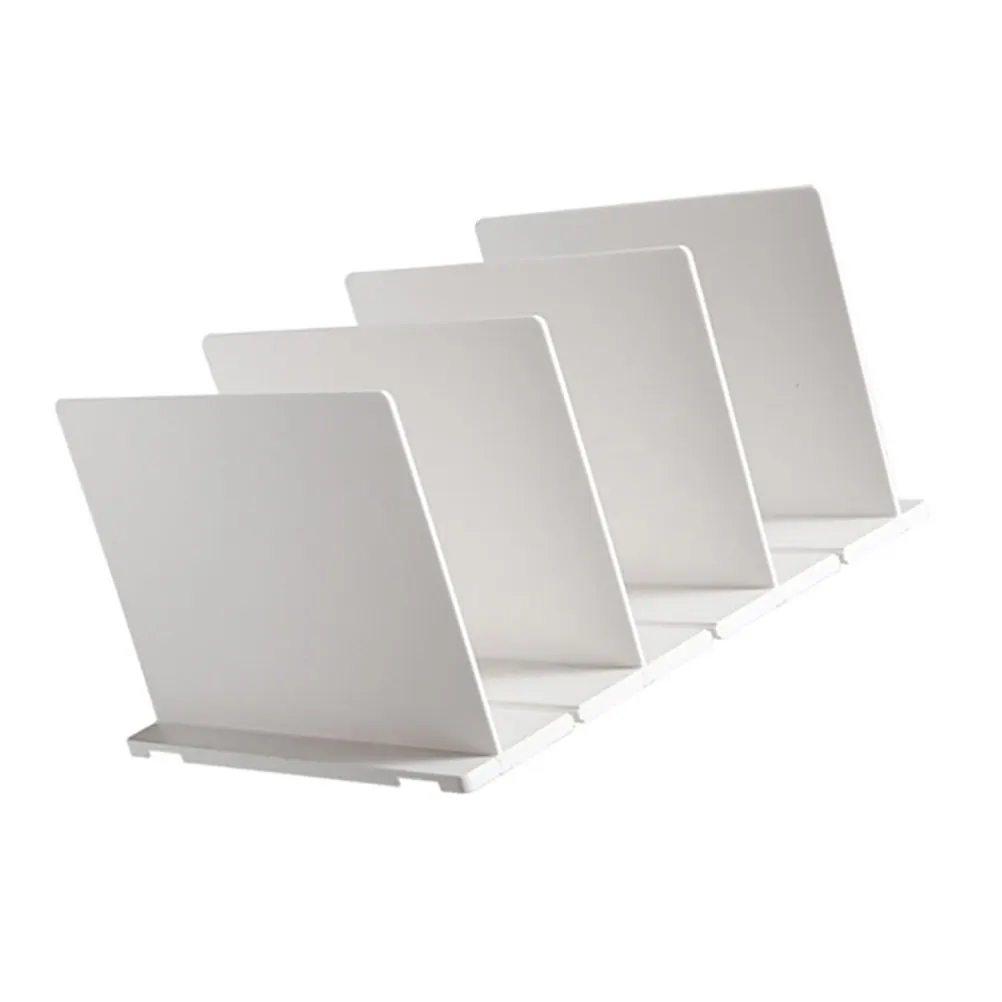 

Премиальный пластиковый разделитель-органайзер для полок: для шкафа, кладовой, кухни, ванной, книжных полок, офиса. Максимизация пространства для хранения, аккуратная организация.