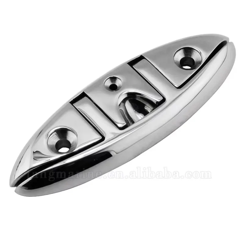 STLF 316 Stainless Steel Boat Dock Rope Cleat Base Bollard for Marine Boat Yacht view 5