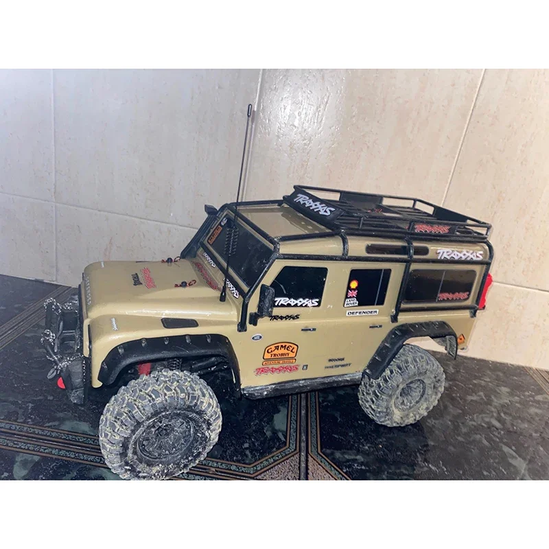 Metalowa antena dekoracyjna do 1/10 1/18 1/24 zdalnie sterowany samochód gąsienicowy Traxxas TRX4M TRX4 Bronco obrońca RC4WD SCX24
