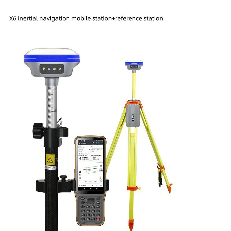 High Precision Hand‑held GPS Land Area Meter, Portable Surveying Mapping Device for Engineering Land Measurement