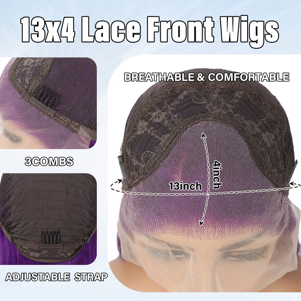 13X4 HD الدانتيل الجبهة شعر مستعار مستقيم غير مرئية شفافة شعر مستعار أمامي طويل مستقيم شعري السويسري الدانتيل بيروكات صناعية (