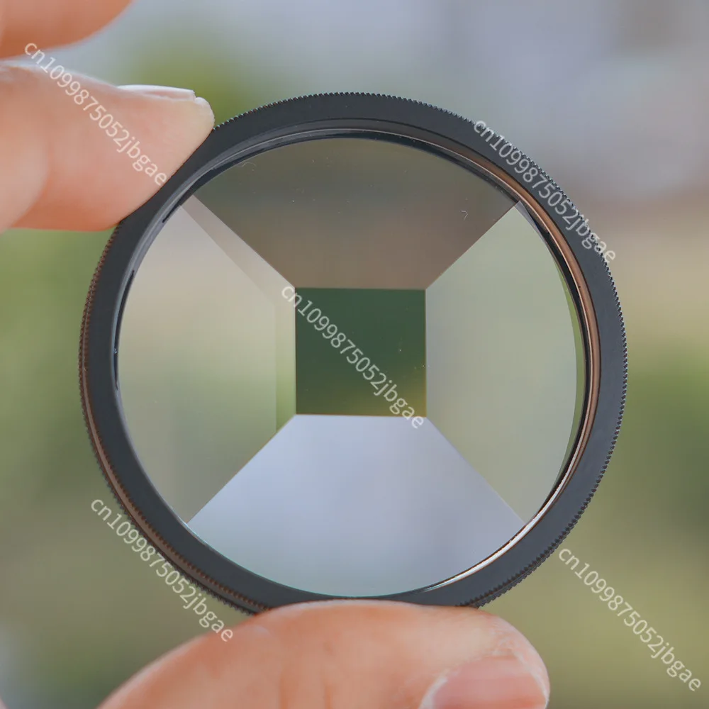1PC 49mm Kaleidoscope Multi-Image Effect Photography Filter for Canon EF50/F1.8, Sony FE50/1.8, 55/1.8, Polaroid I-2