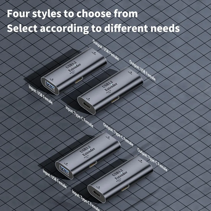 B03B-USB A 3.2 Power Supply Extender, Signal Amplifier Extender, 5Gbps 15W Power For Phone, Laptop, Camera, Scanner, Printer