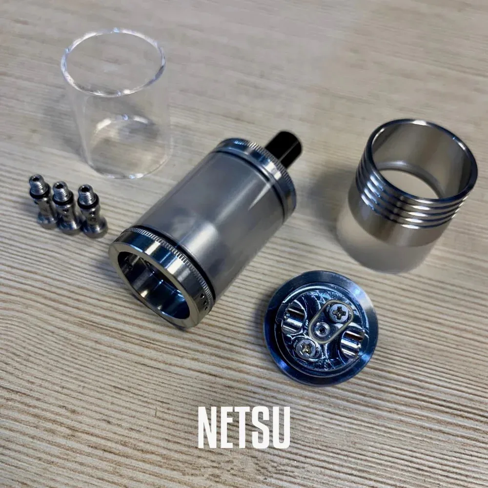 Netsu RTA MTL 316ss 22 5 1/1.2/1.5/1.8/2 Vape atomizer tank for coils & atomizers - related product image
