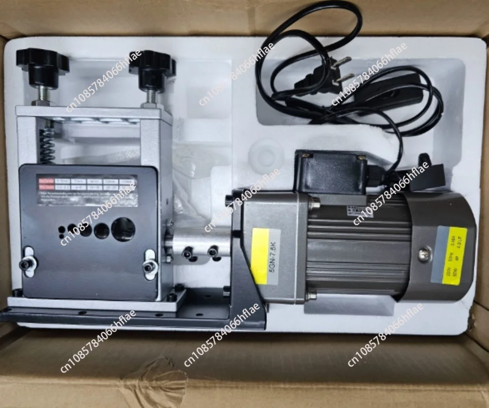 60W Electric Wire Stripper 220V, 1-15mm Cable Stripping Machine with Pure Copper Motor for Wire Recycling