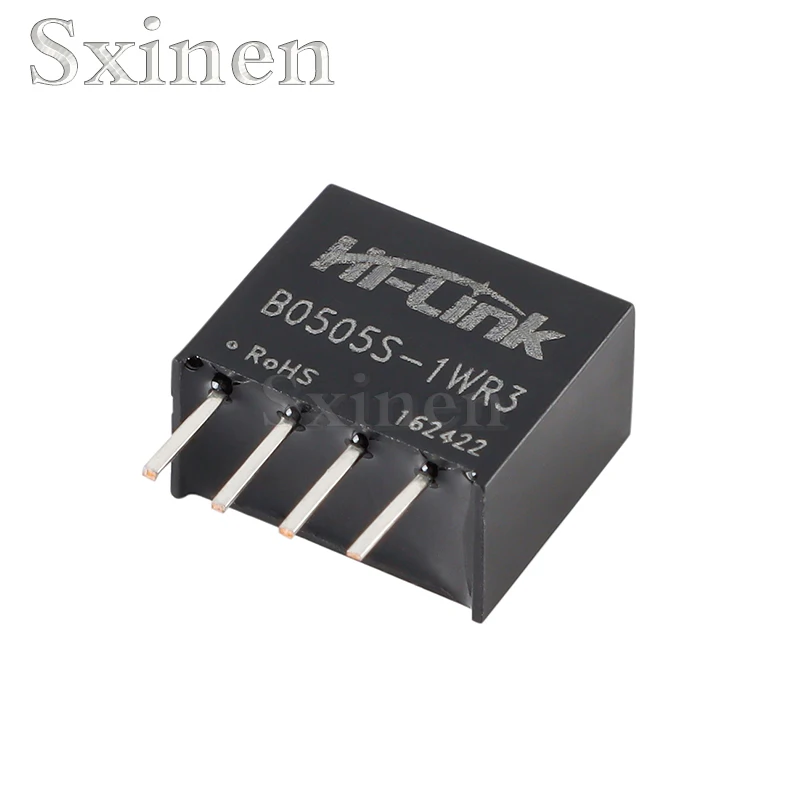 10PCS/LOT HLK-B0505S-1WR2/3 DC-DC isolated non regulated power module 5V SIP packaging