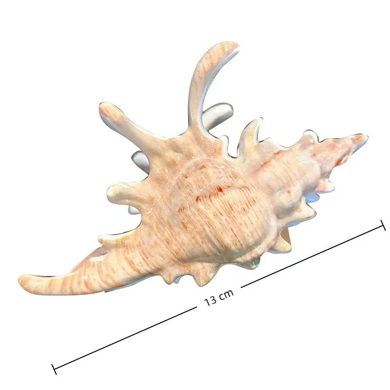 الأزياء الاكريليك محارة مخلب شعر الكورية مبالغ فيها الملونة غير النظامية شخصية كبيرة مشبك شعر النساء الفتيات إكسسوارات الشعر