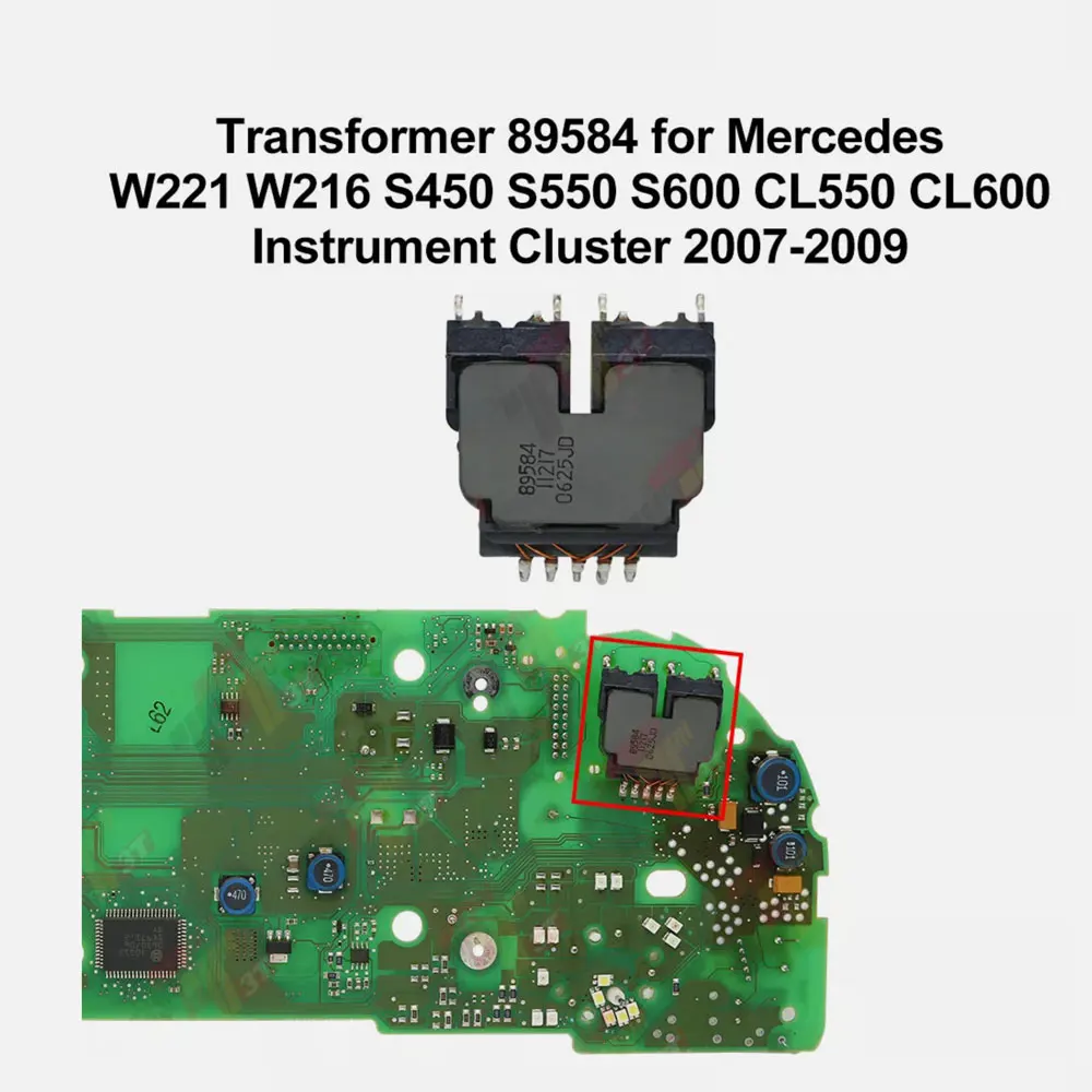 Transformer 89584 for Mercedes W221 W216 S450 S550 S600 CL550 CL600 Dashboard