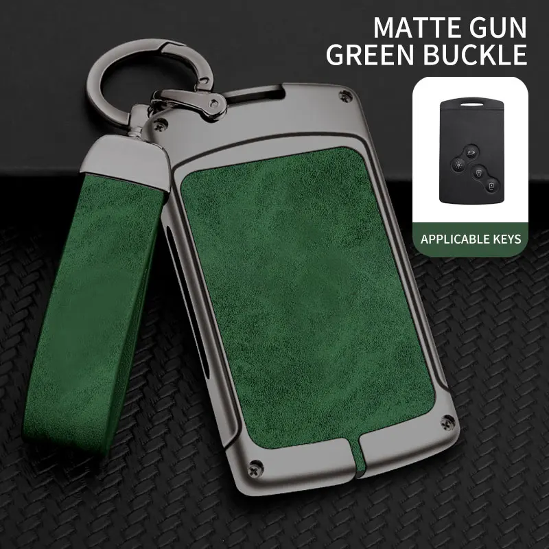 Schlüsselhülle für Renault Megan 3 Laguna Fluence NEMA Clio 4 Captur Zoe Karte 4-Tasten-Schlüsselabdeckung Fernbedienungsschutz Schlüsselanhänger – Detail 5