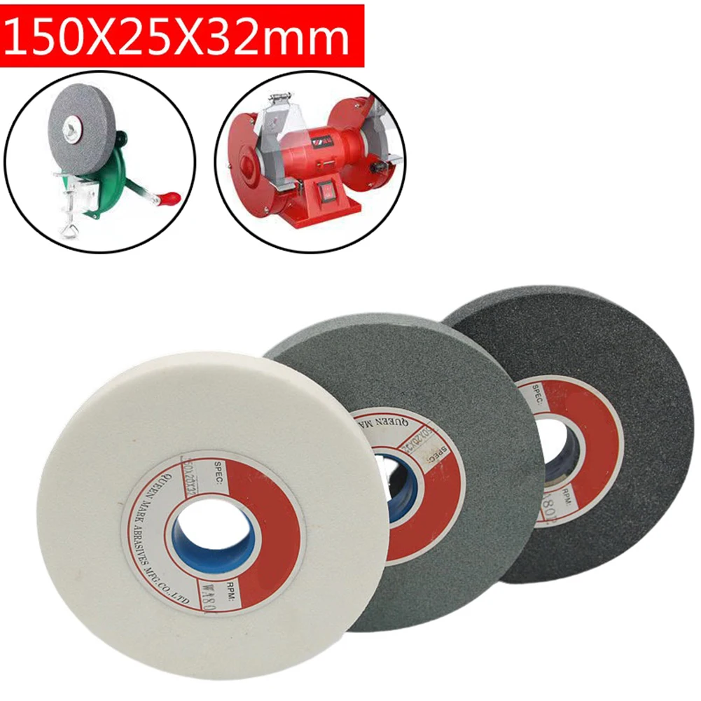 

Chrome Corundum 150mm Grinding Wheel 80 Grit Perfect for Internal Grinding and Tool Grinding of Measuring Tools