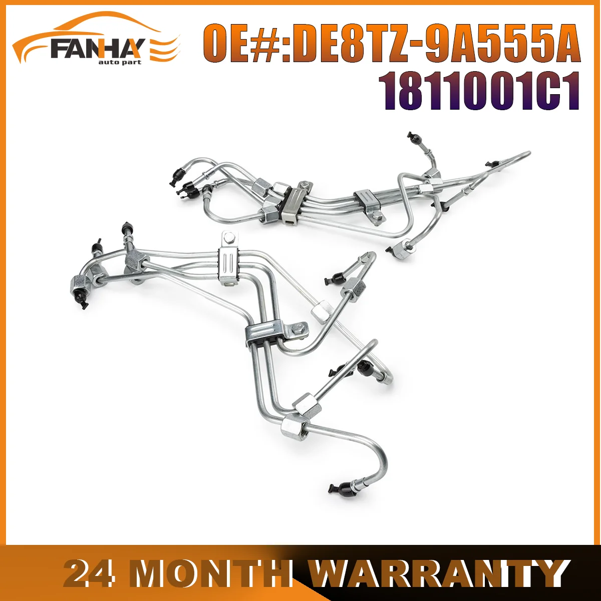 

DE8TZ-9A555A Fuel Injection Pipeline For Ford / International Trucks with 6.9L and 7.3L IDI Engines 1982 - 1994 1811001C1