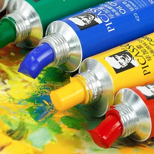 170ml BigTubes Nichtxikales Ölgemälde Ausgezeichnete Färbenstärke, Mischable für Künstler Künstler Painting DIY Art Materialien 8 Hauptverkaufslösungsmittelfarbe - №7