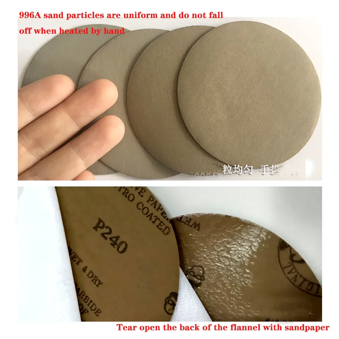 2-Inch 50mm 60-10000 Grit Self-Adhesive Back Circular Sandpaper for Woodworking Cart Polishing and Finishing Diy Grinding Tool