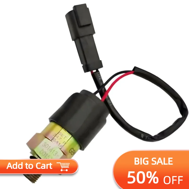 

Suitable Fits Doosan Daewoo Excavator Oil Pressure Switch Sensor Parts Dx150 Dx220 Dx225 Dx380 Dx480 Spare 30143-00151