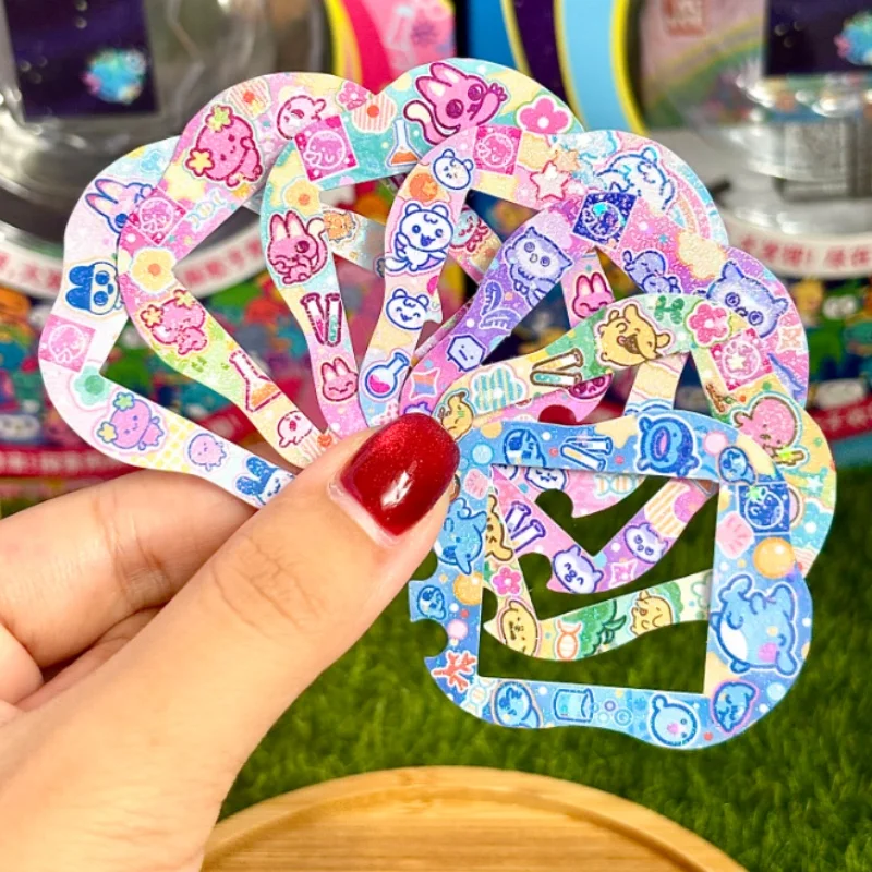 tamagotchi-uni-painel-de-papel-fofo-pegajoso-nao-pegajoso-tamagotchi-happy-park-paradise