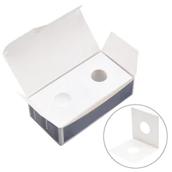 12 Specifications Coin Holders Stamp White Coin Storage Square Cardboard Box Coin Holders Storage Case Coin Holders Collection