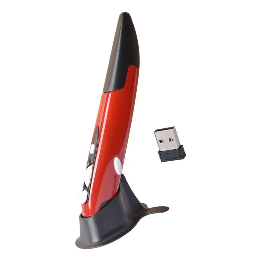 Wireless Pen Mouse Portable AVAGO Chip Optical Mouse 2.4ghz USB Plug and Play for Creative Work