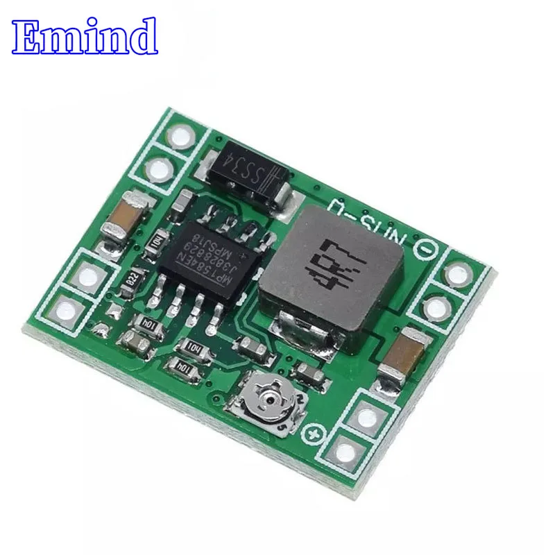 5/10/20/50/100Pcs DC-DC Power Module 3A Step-Down Module Ultra-Small Size 24V-12V 9V to 5V Fixed Output