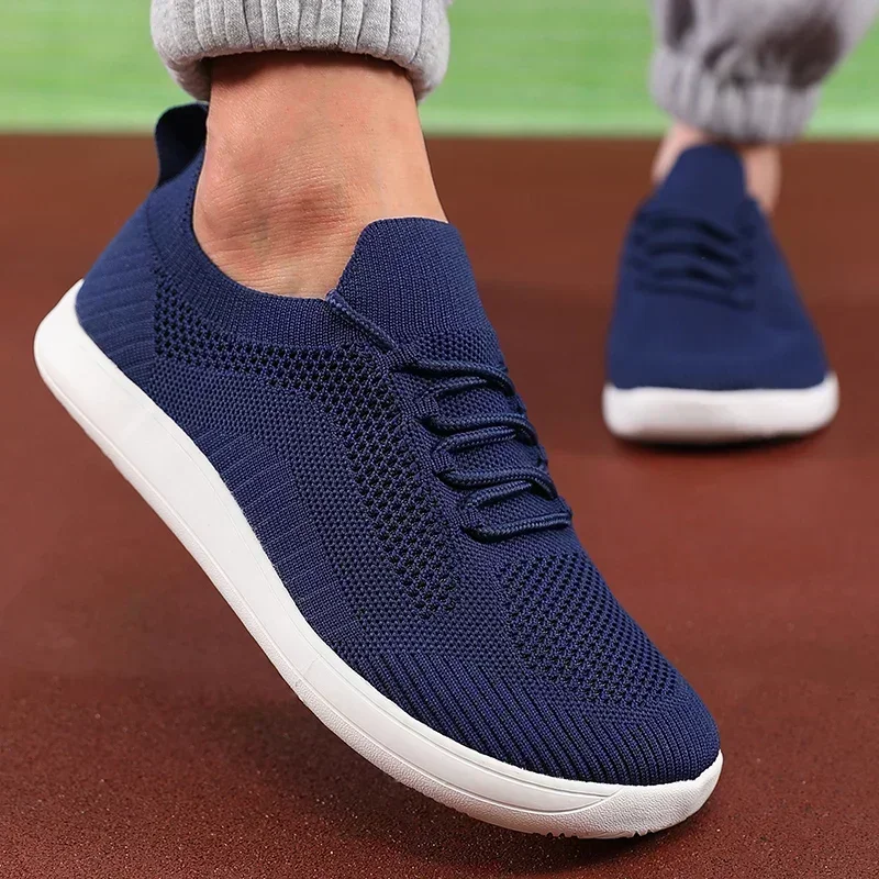 Men's Shoes Summer Fashion Breathable Mesh Shoes Lightweight Jump Rope Casual Men's Shoes Jogging Shock Absorbing Running Shoes
