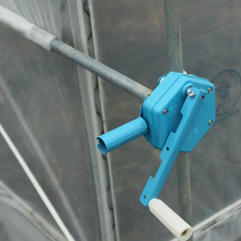 2025Greenhouse Manual Roll up Film Roller  of Ventilation