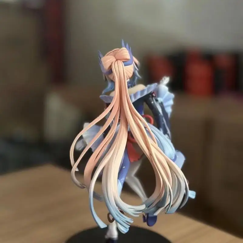 26 cm hot game Genshin Impact figuur Sangonomiya Kokomi staande op een voet leuke pvc actiefiguren model Ornamenten speelgoed geschenken