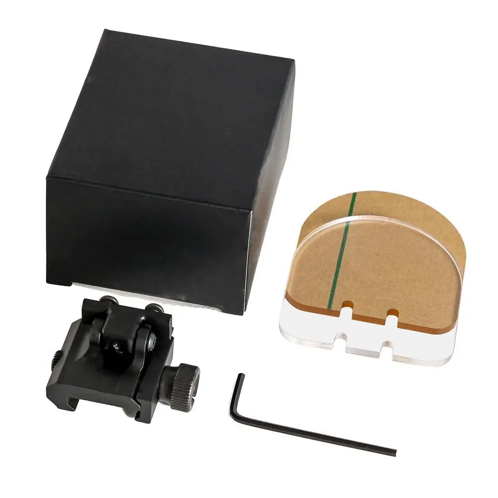 Aksesori Airsoft senapan 20mm, lensa pelindung cakupan penglihatan senapan angin berburu Paintball