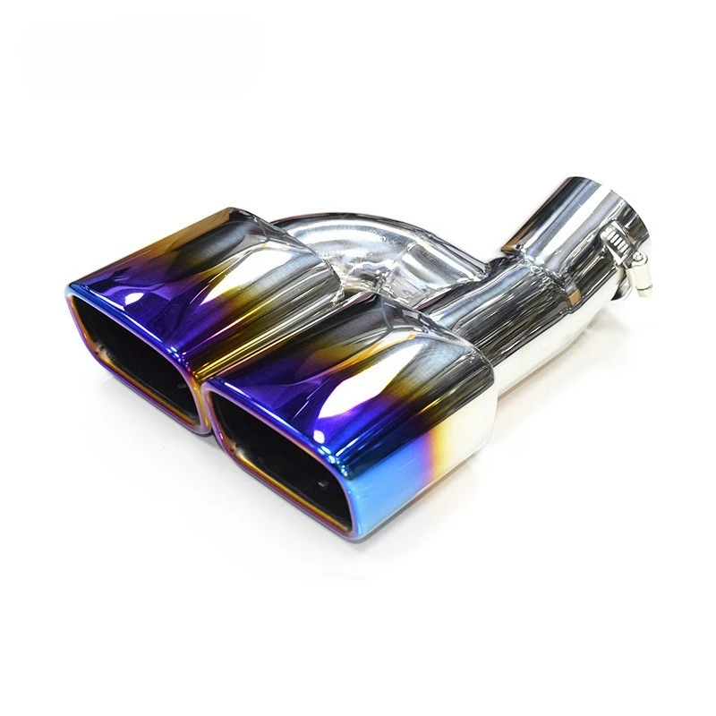 

Stainless Steel Square Mouth Tailpipe Decoration for Exhaust Pipe Modification