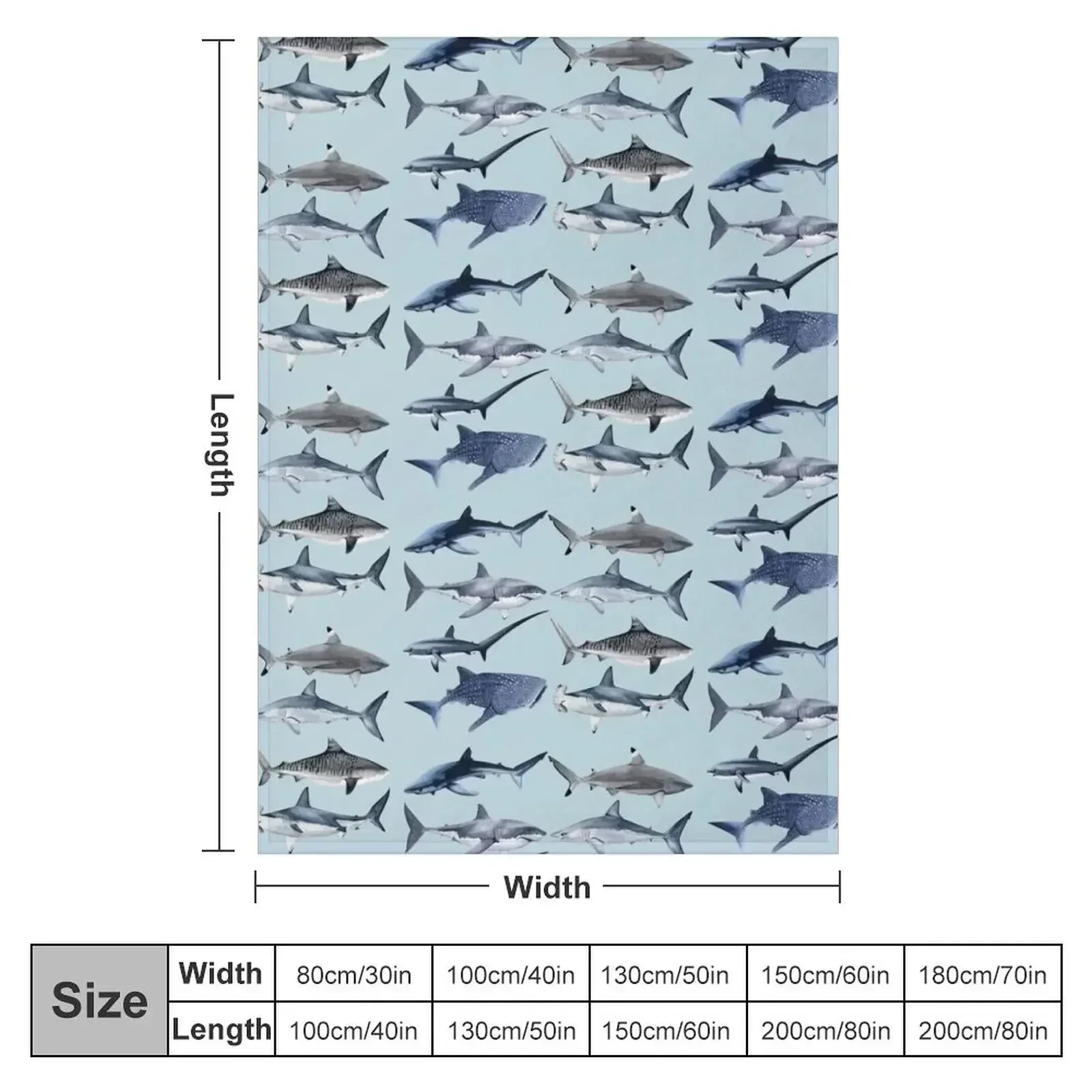 Copia de Sharks Throw Blanket Flannel Fabric Furry Vintage Stuffeds Soft Plaid Bed covers Blankets